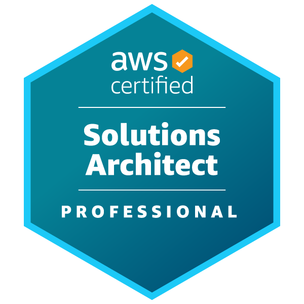 AWS Certified Solutions Architect – Professional badge